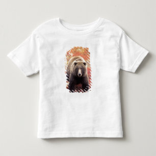 USA, Alaska, Denali NP, female Grizzly Bear Toddler T-Shirt