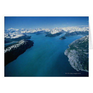 USA,Alaska,Glacier Bay National Park,aerial view