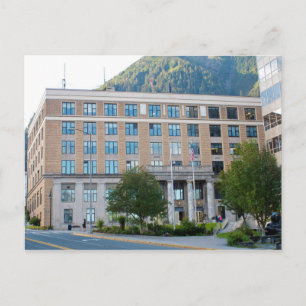 USA - Alaska - Juneau - State Capital Building Postcard