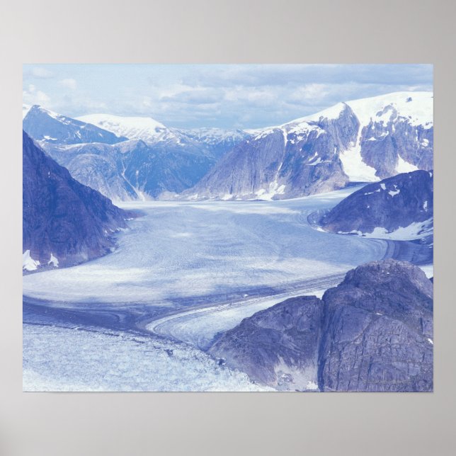USA, Alaska, Wrangell-St Elias NP, Leconte Poster (Front)