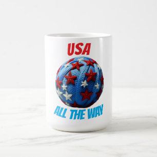 USA All The Way Coffee Mug