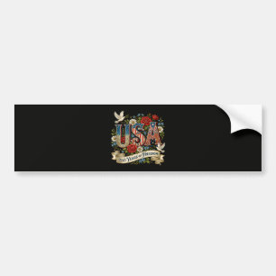 USA America 1776-2026 250 Years Freedom Bumper Sticker