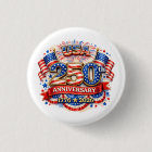 USA America 250th Anniversary Watercolor Patriotic