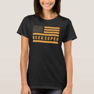 USA America Flag Bees Beekeeper 1 T-Shirt