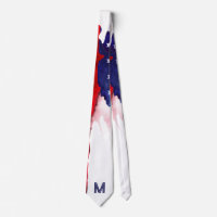 *~* USA America Flag Old Glory Patriotic Monogram
