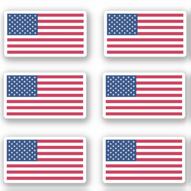 USA America Flag Stars and Stripes Patriotic (Front)