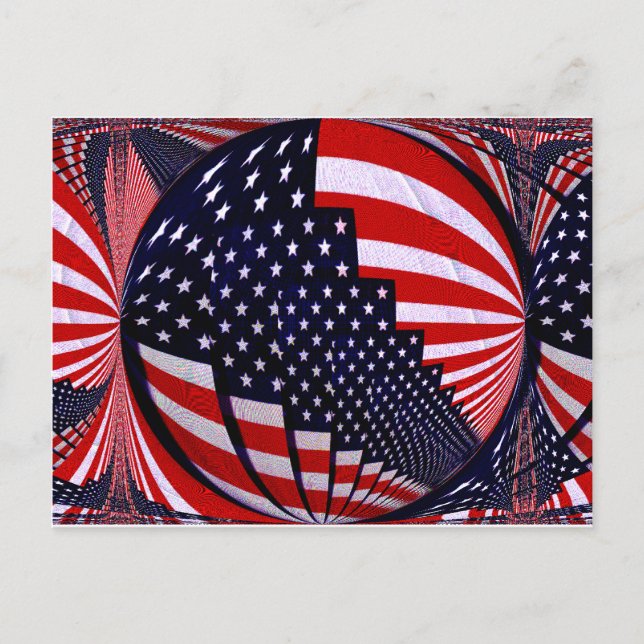 USA,America Love_ Postcard (Front)