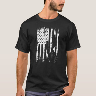 USA American Flag 4th of July Arborist Patriotic L T-Shirt