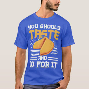 USA American Flag Baking Foodie Fortune Cookie Lov T-Shirt
