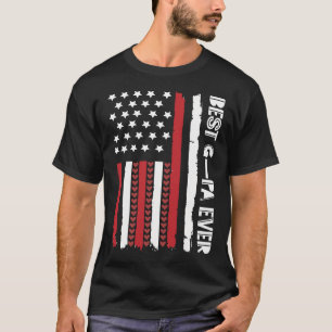 USA American Flag Best GPa Ever Father's Day T-Shirt