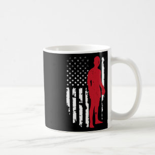 Usa American Flag Boxing Kickboxing Patriotic 4th  Coffee Mug