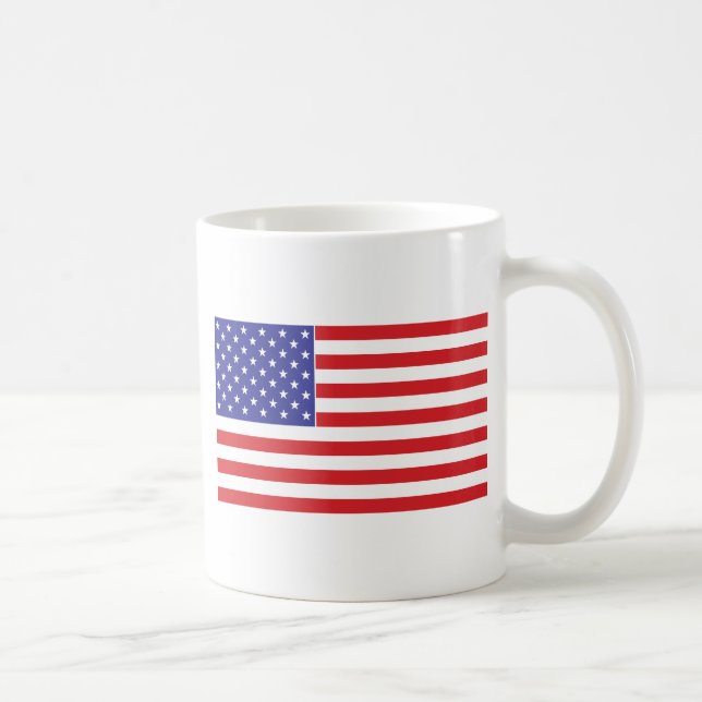 USA American Flag Coffee Mug (Right)