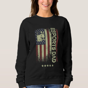 USA American Flag  Esports Dad 1 Sweatshirt