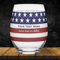 USA American Flag Patriotic July 4th Personalised