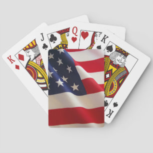 USA American Flag Playing Cards