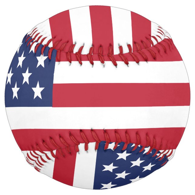 USA American Flag Softball (Back)