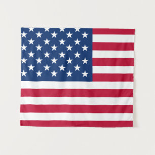 USA American Flag Stars and Stripes Tapestry