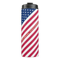 USA American Flag Stars Stripes Custom Monogrammed