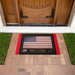 USA & American Flag - States mats /sports Welcome