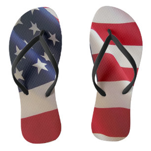 USA American Flag Thongs