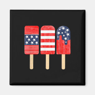 Usa American Flag Vintage Electric Rock Guitar 4th Magnet