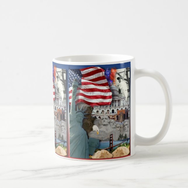 USA  American Symbols Coffee Mug (Right)