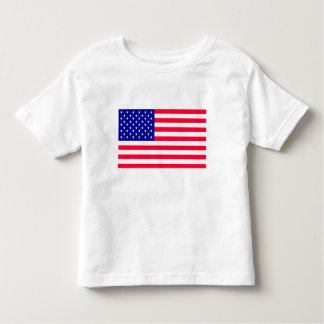 USA American US Flag Toddler Tshirts Clothing