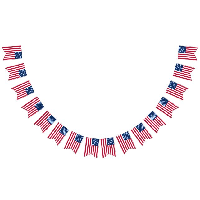 USA American Wedding Bunting (All)