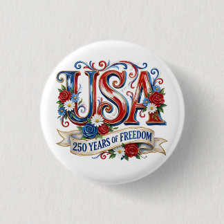 USA America's 250th Anniversary Button