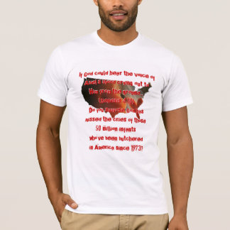 USA Anti Abortion T-Shirt