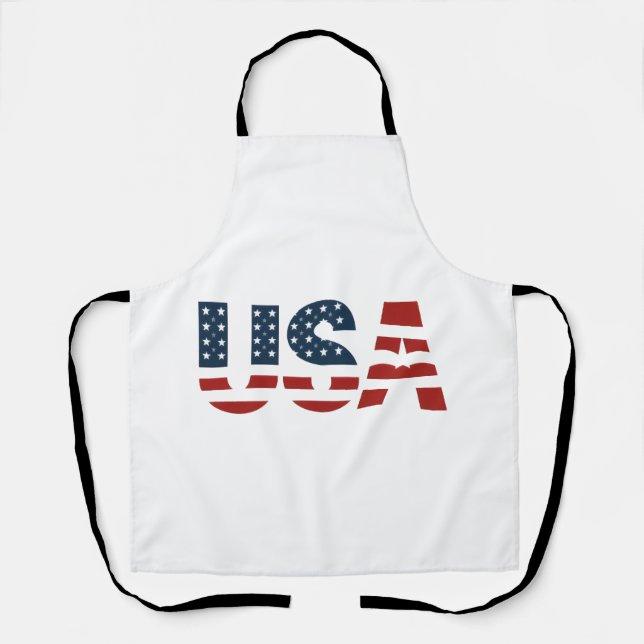 USA. APRON (Front)