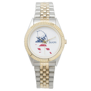 USA Archery American archer flag Watch