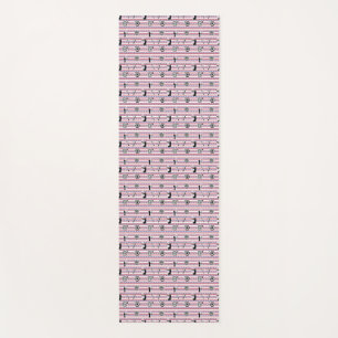 USA Archery Silhouette Pattern Yoga Mat