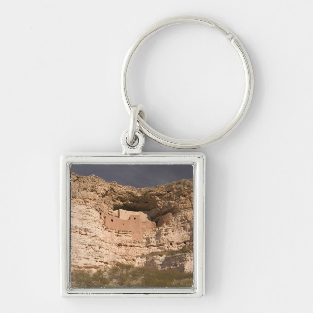 USA, Arizona, Camp Verde: Montezuma Castle Key Ring (Front)