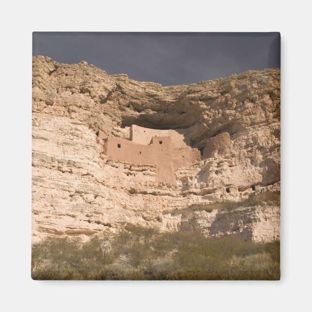 USA, Arizona, Camp Verde: Montezuma Castle Magnet (Front)