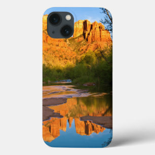USA, Arizona. Cathedral Rock At Sunset iPhone 13 Case