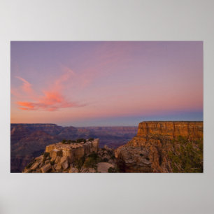 USA, Arizona, Grand Canyon at sunset Poster