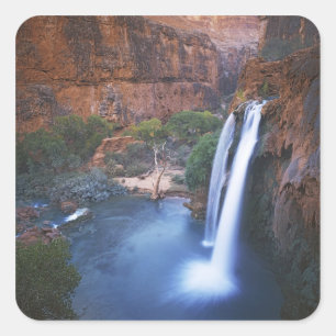 USA, Arizona, Grand Canyon, Havasu Falls Square Sticker