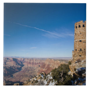 USA, Arizona, Grand Canyon National Park. Desert Ceramic Tile