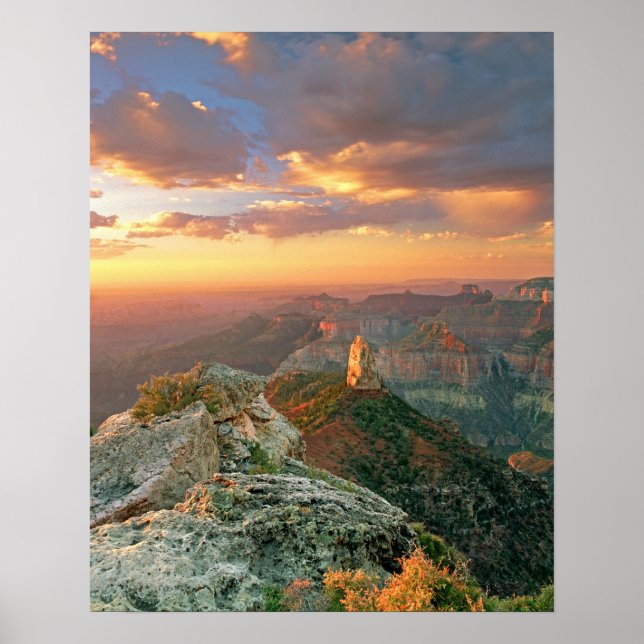 USA, Arizona, Grand Canyon National Park. Point Poster (Front)