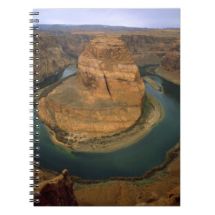 USA, Arizona. Horseshoe Bend showing erosion by Notebook