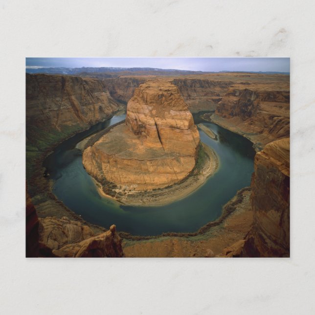 USA, Arizona. Horseshoe Bend showing erosion by Postcard (Front)