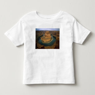 USA, Arizona. Horseshoe Bend showing erosion by Toddler T-Shirt