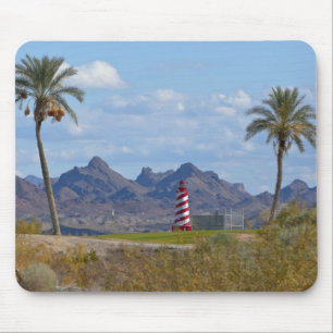 USA, Arizona, Lake Havasu City. Lighthouse next Mouse Pad