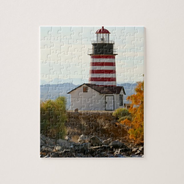 USA, Arizona, Lake Havasu City. View of West Jigsaw Puzzle (Vertical)