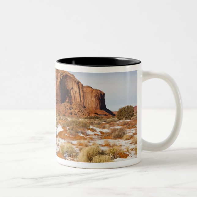 USA, Arizona, Monument Valley Navajo Tribal Two-Tone Coffee Mug (Right)