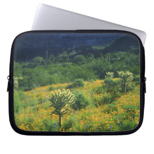 USA, Arizona, Organ Pipe Cactus National Laptop Sleeve