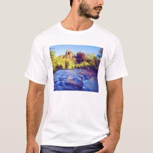 USA, Arizona, Sedona. Cathedral Rock reflecting 2 T-Shirt
