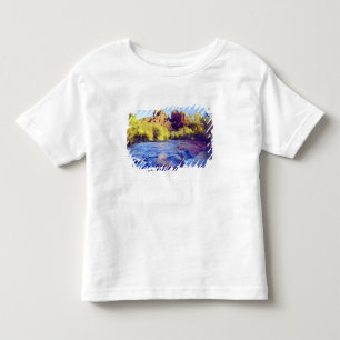 USA, Arizona, Sedona. Cathedral Rock reflecting 2 Toddler T-Shirt