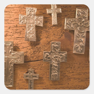 USA, Arizona, Tubac: South Arizona's Premier 3 Square Sticker